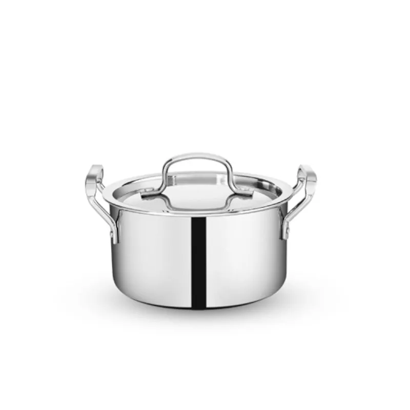 Bergner Induction Safe Cooking Pot With Lid - 3500 ml/8 Inches media 4