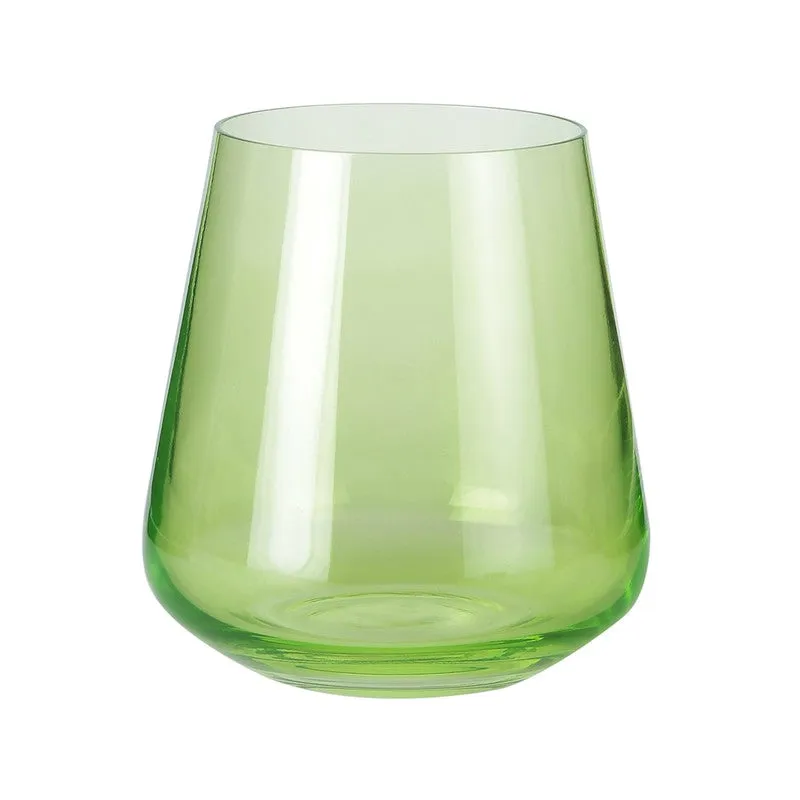 Evergreen Bohemia Crystal Red  Whiskey Glasses (400 mL) - Set of Six media 5