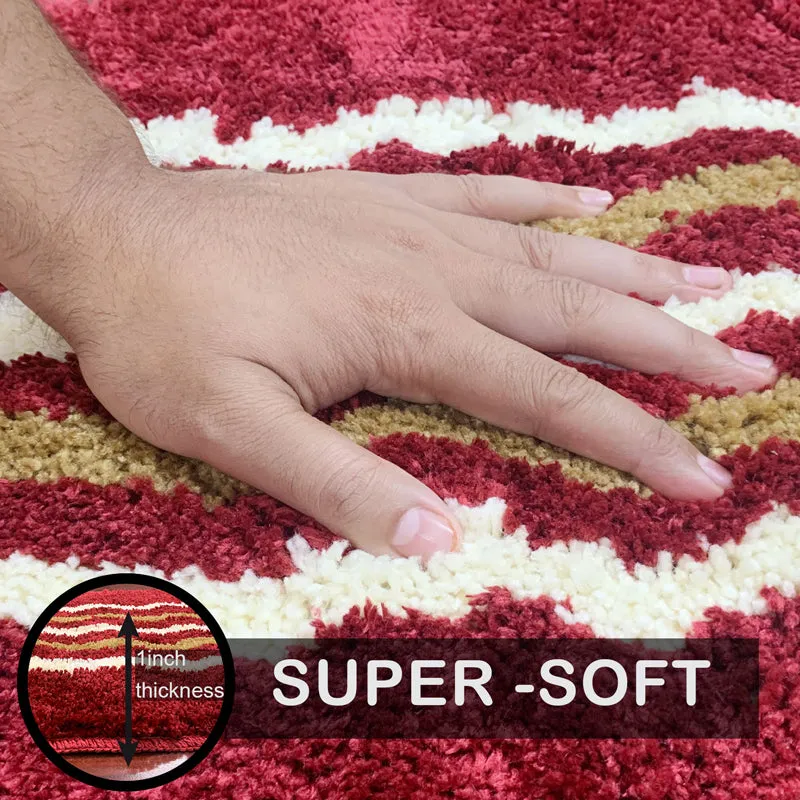Cherry Waves Microfiber Bath Mat media 4