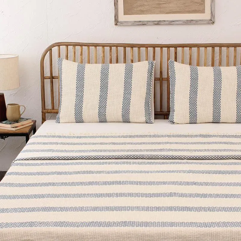 Shivalik Bedcover - Blue media 1