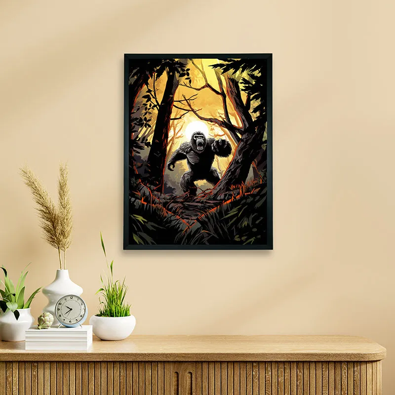 Gorilla Game Canvas Wall Art media 1