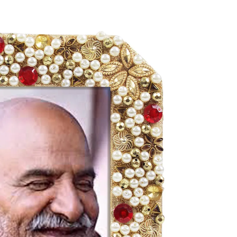 Neem Karoli Baba Ornate Photo Frame media 3