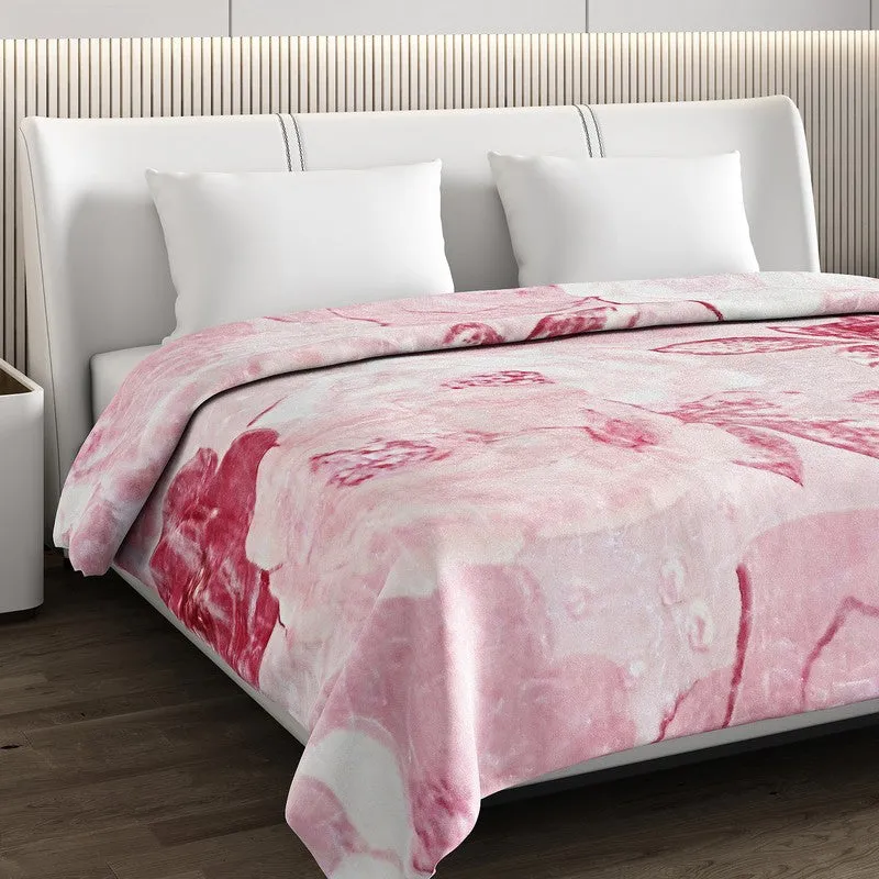 Monte Carlo Blush Blossom Throw - 1000 GSM media 4