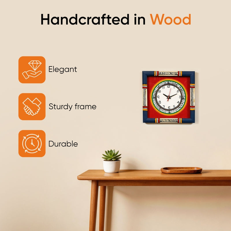 Kamilia Handcrafted Wall Clock media 4