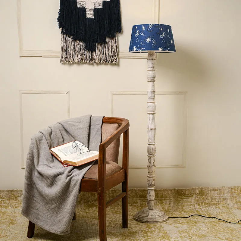 Nocturne Prism Bleu Floor Lamp media 2