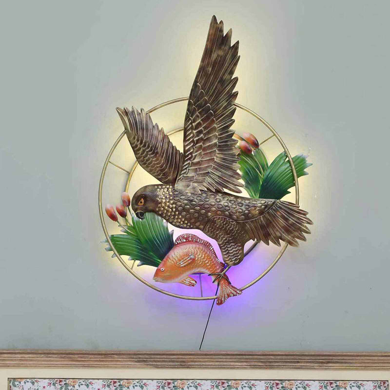 Majestic Eagle Iron Wall Accent