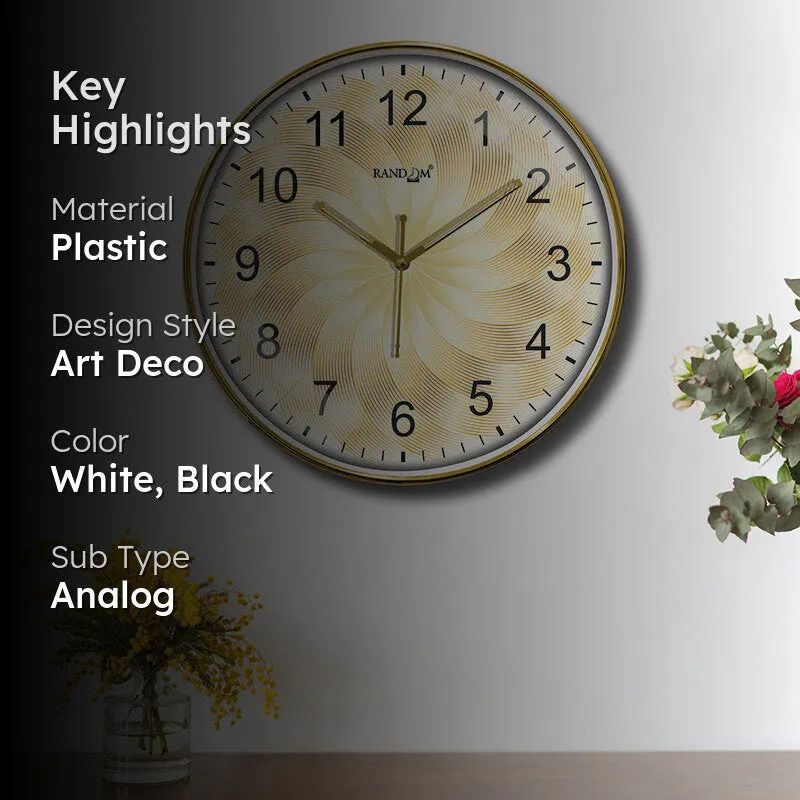 Frame Of Time Analog Wall Clock media 2