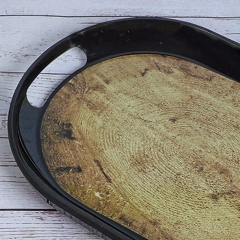 Parchment Melamine Serving Tray media 5