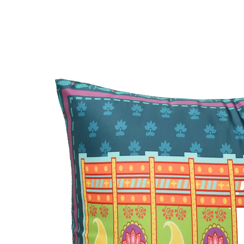 Desi Truck Cushion Cover - Set Of Five media 4