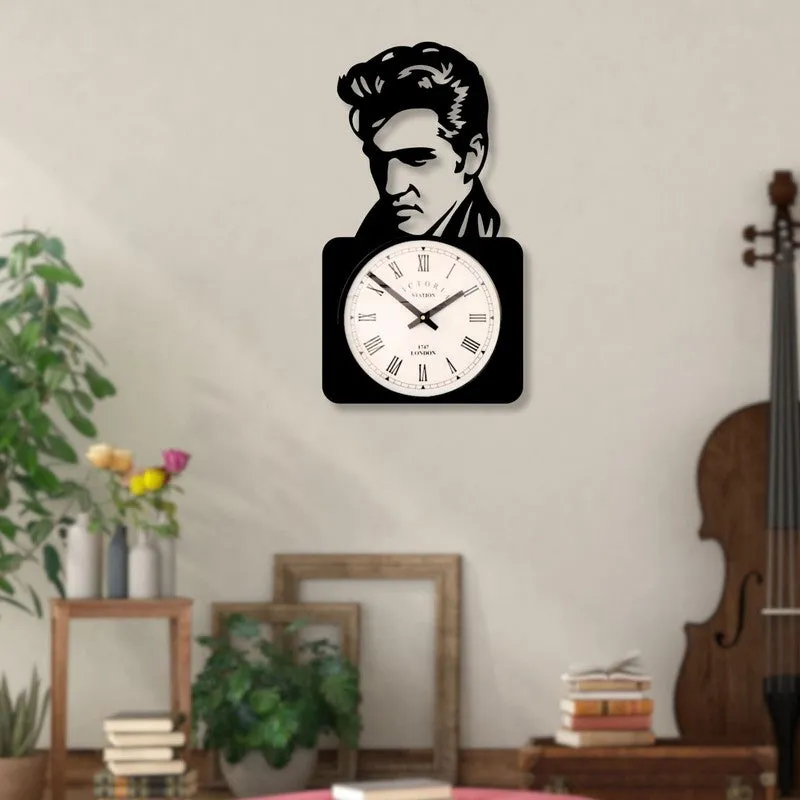 Retrotime Steel Analog Wall Clock - Black media 3