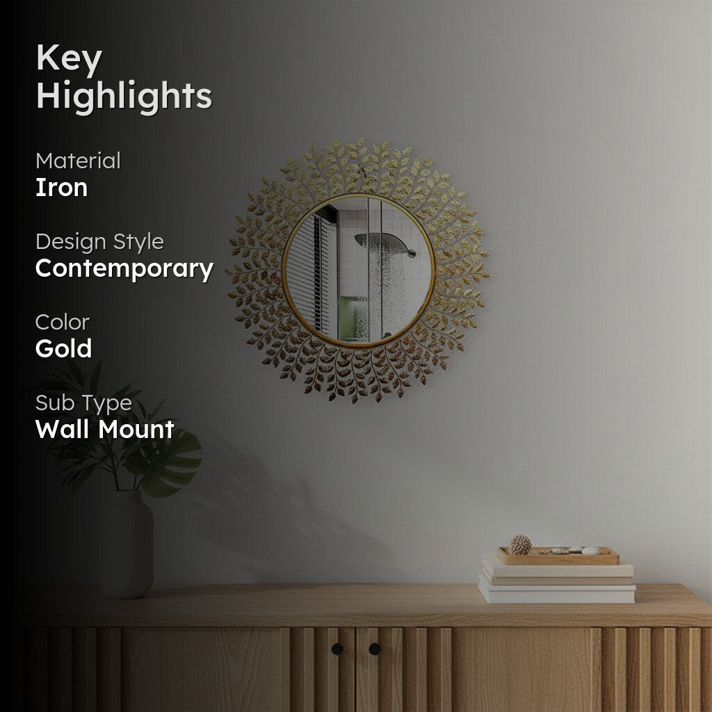 Grama Bloom Wall Mirror media 3