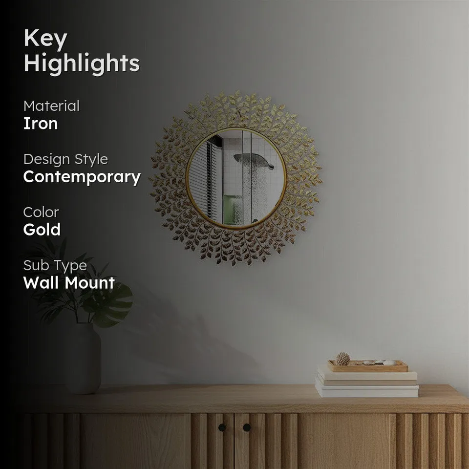 Grama Bloom Wall Mirror media 3