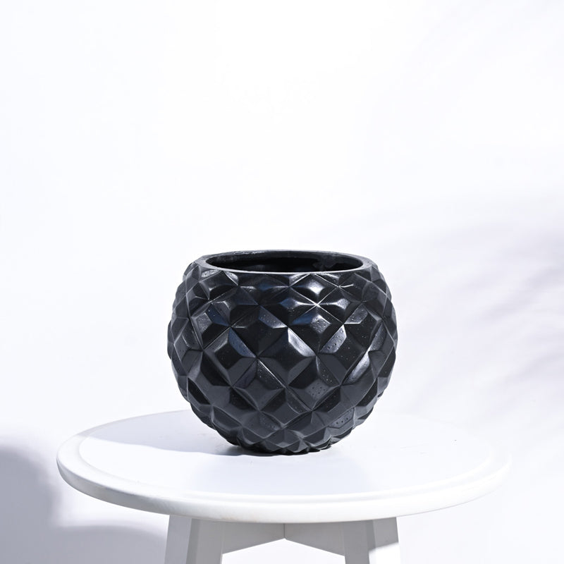 UGAOO Planter Heraldry Vase Ball - Black media 4