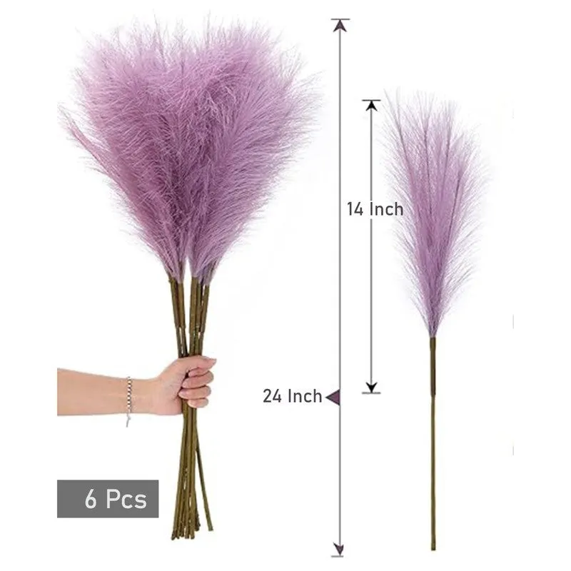 BloomAura Lifelike Artificial Floral Touch - Set Of Six media 8