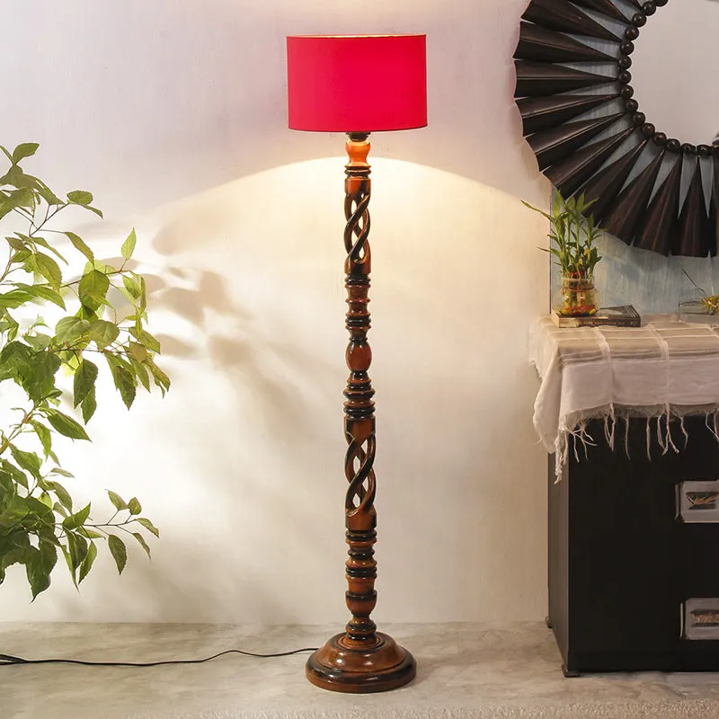Twilight Treasures Floor Lamp - Red media 1