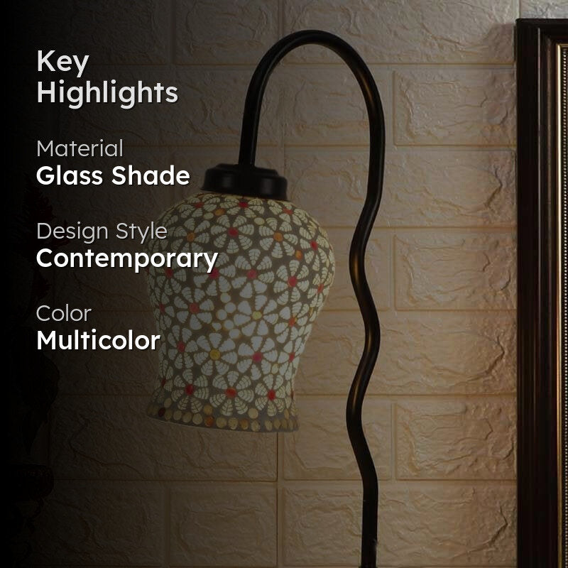 Croq Glass Table Lamp - Multicolor media 2