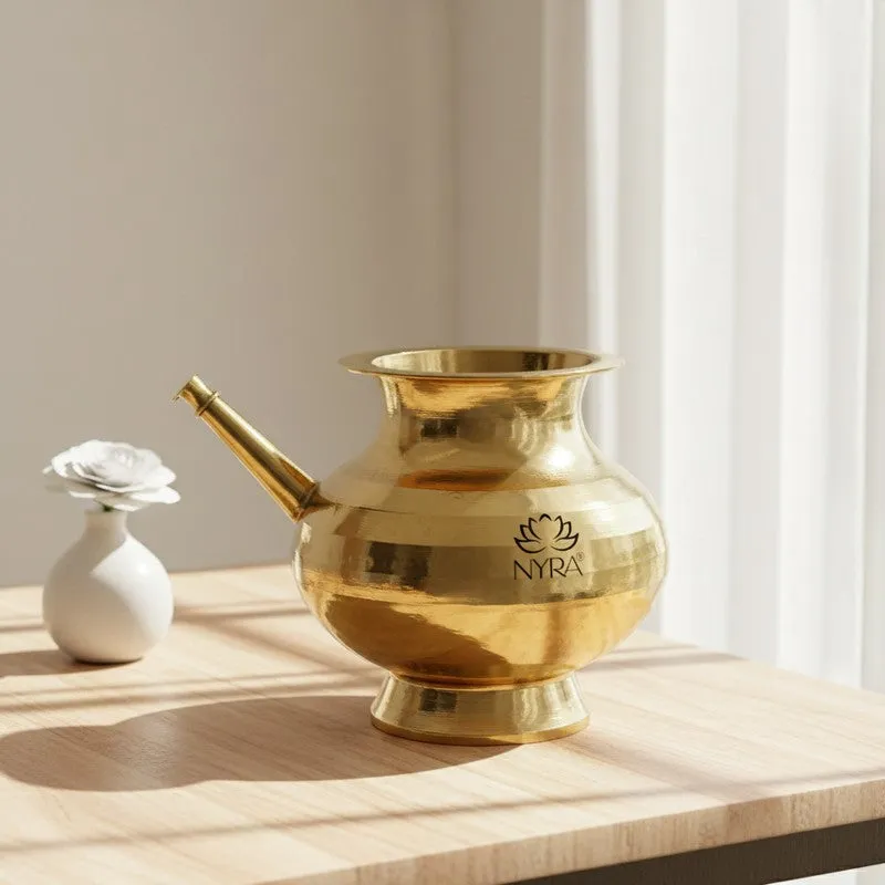 Karwa Brass Kalasa - 1450 ML media 1