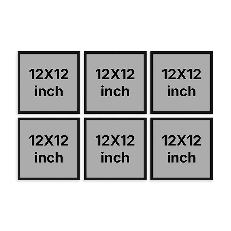 Georgy Photo Frame (Black) - Set Of Six media 6