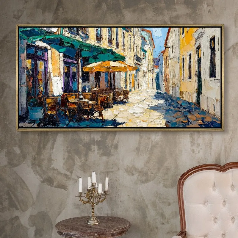 Solstice Canvas Wall Painting With Frame media 1
