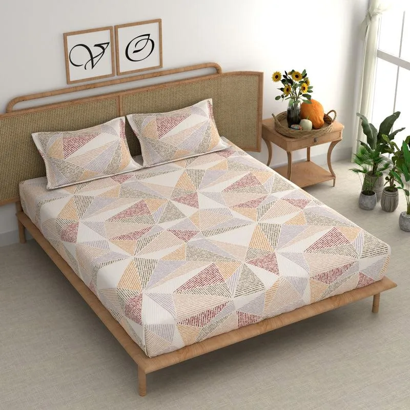Javis Printed Microfiber Bedsheet - 180 GSM media 4