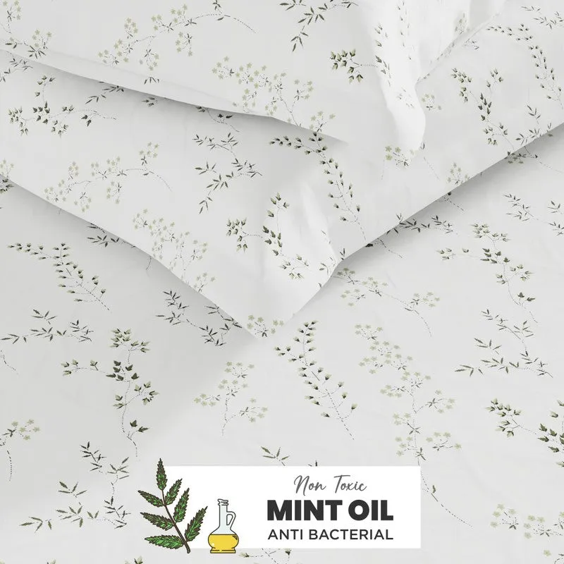 Irvyn Cotton Bedsheet (White) - 144 TC media 6