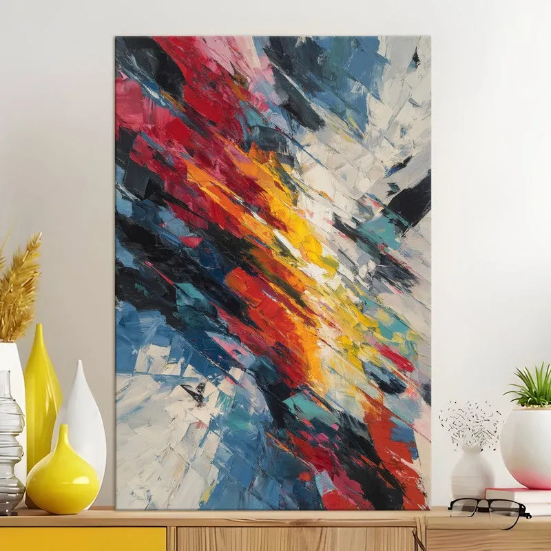 Echo Frame Abstract Canvas Wall Art media 5