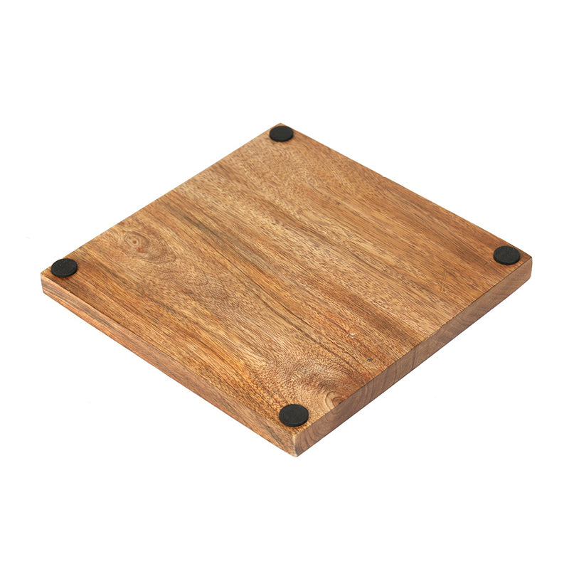 Ethereal Vines Mango Wood Platter - Square media 6