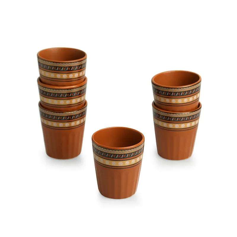 Terra Till Handcrafted Khulhad (120 ML) - Set Of Six media 3