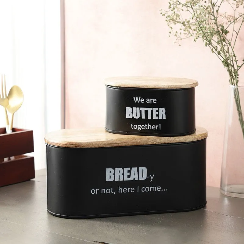 Eco Friendly Storage Bread Box - Two Piece Set media 3