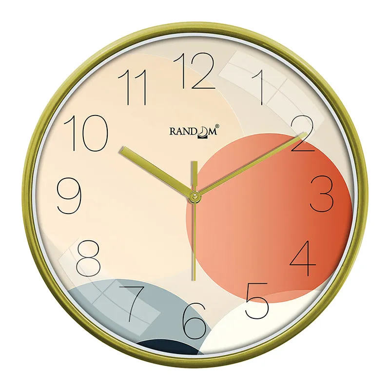 Planet Hues Plastic Analog Wall Clock media 6