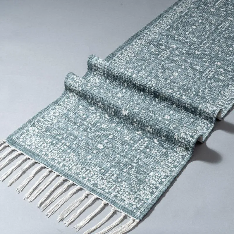 Emera Handwoven & Printed Wool Table Runner media 3