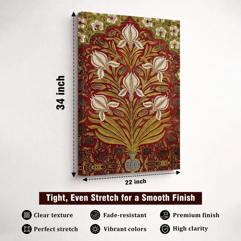 Floral Orbit Canvas Wall Art media 10