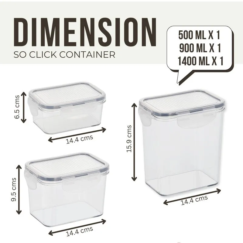 FreshSphere Keeper (500 mL/900 mL/1400 mL)- Set of Three media 7