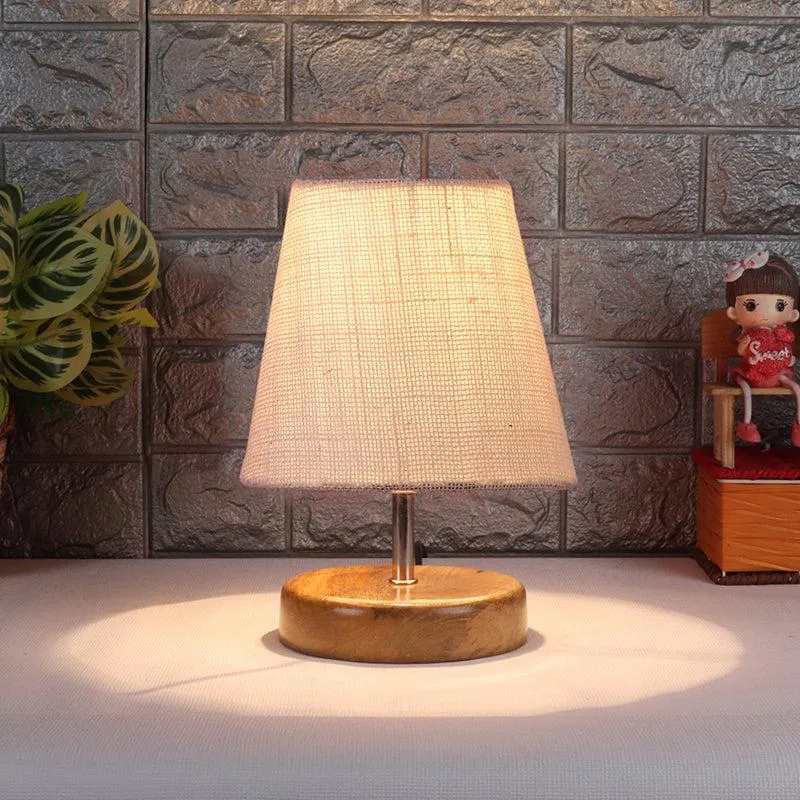 Petricho Jute Table Lamp - White,Brown media 1