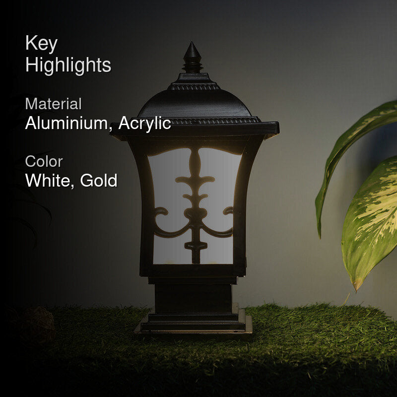 Aspen II Outdoor Lamp - Gold media 2