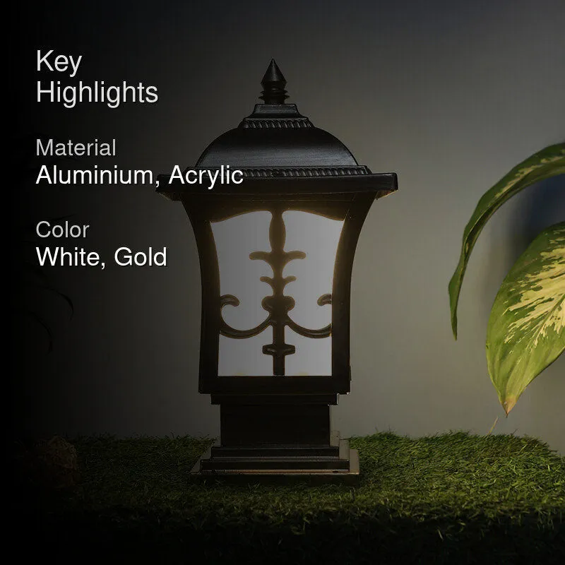 Aspen II Outdoor Lamp - Gold media 2