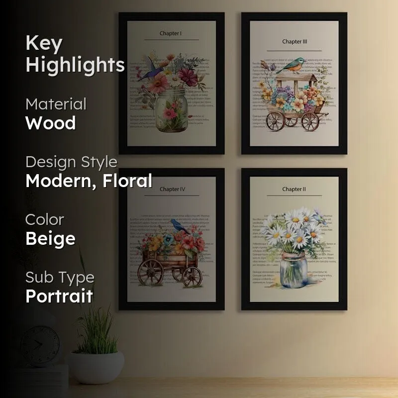 Bloomery Galda Wall Art - Set Of Four media 2