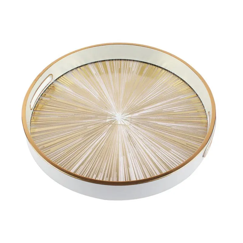 Luxe Host (Wood,Glass) Serving Tray - Set of Two media 5