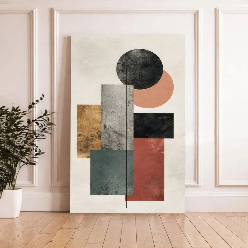 Calm Shapes Canvas Wall Art media 6