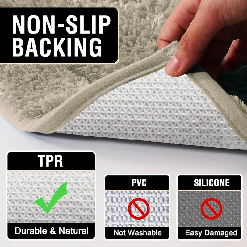 Toronto Touch Microfiber Bath Mat - Taupe media 6