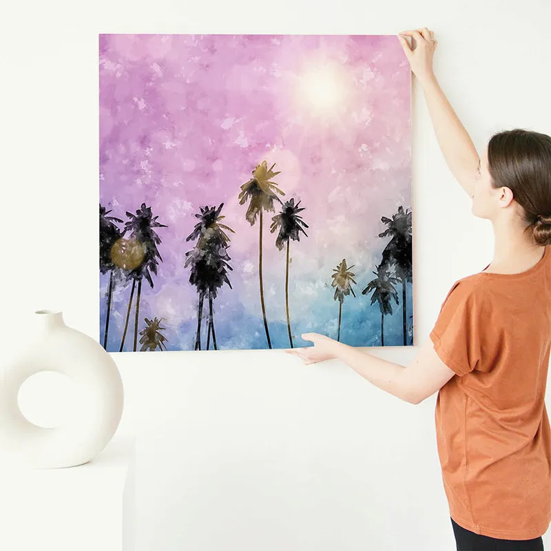 Pink Skies Canvas Wall Art media 4