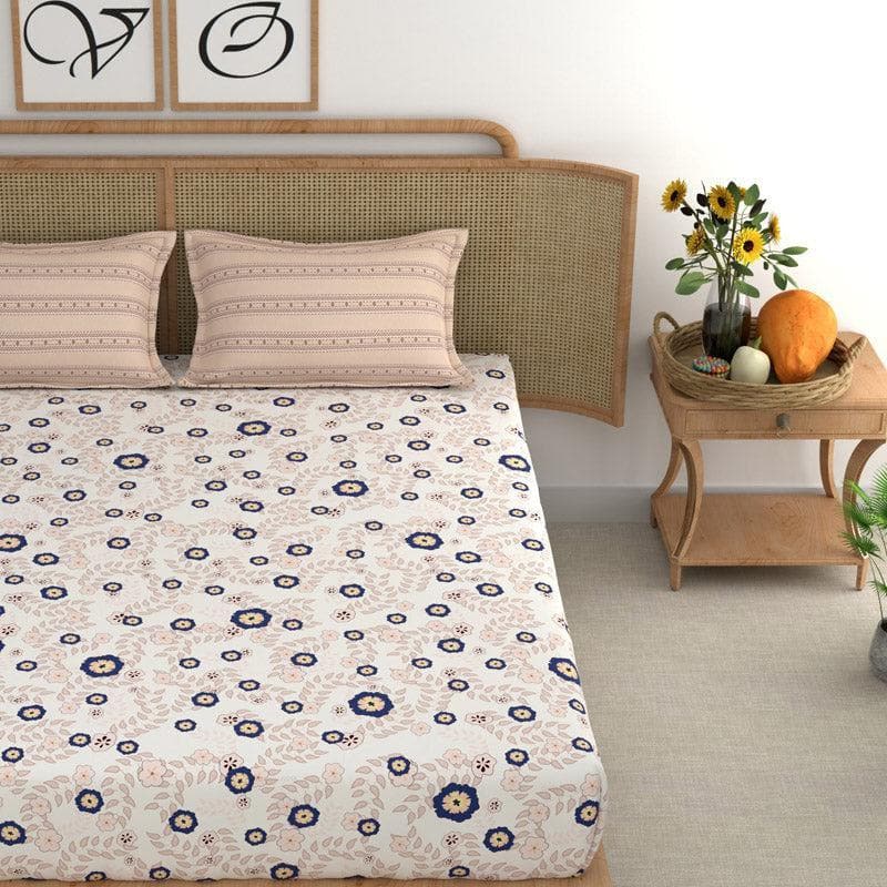 Cornea Floral Microfiber Bedsheet - 180 GSM media 3