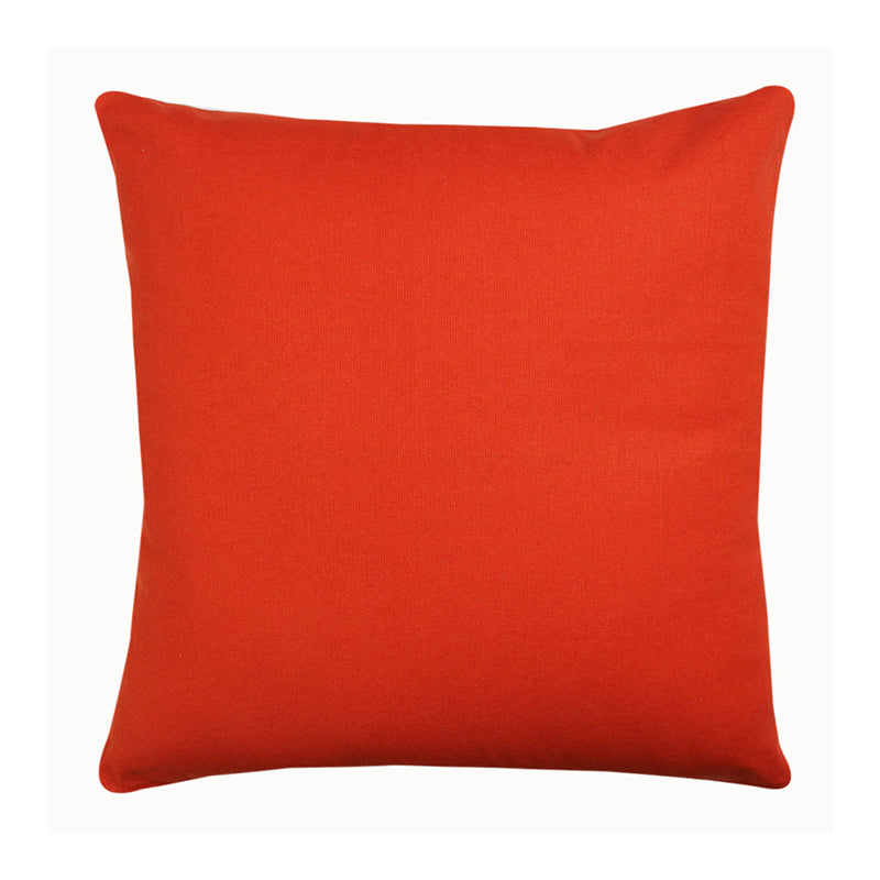 Whisper Weave Cushion Cover (Orange) - Set Of Five media 5