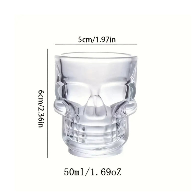 Skull Shot Glass (60 mL) - Set Of Six media 11