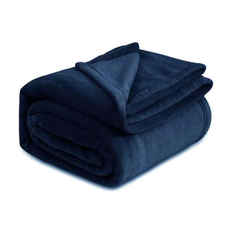 MonoPure Polyster Comforter (Blue) - 180 GSM media 7