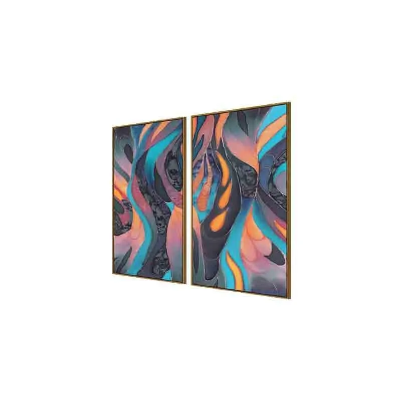 Trippy Wall Art - Set Of Two media 4