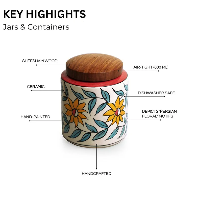 Sunny Skies Ceramic Jar - 600 mL media 4