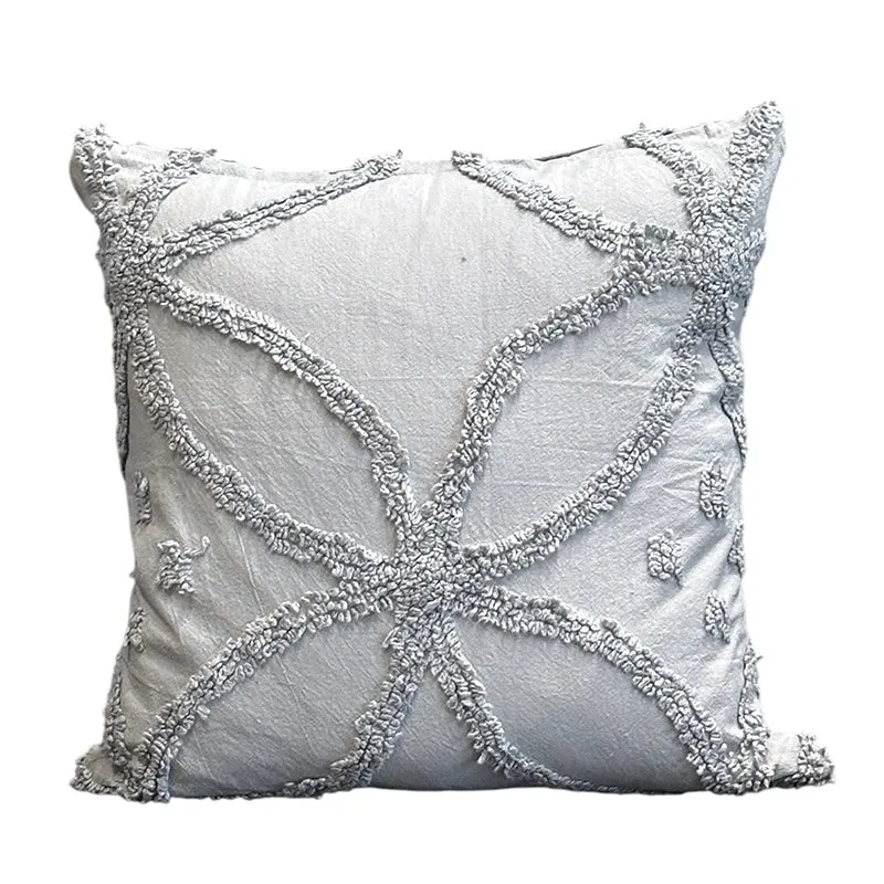 Kata Tufted Cover (Light Grey) - Set Of Two media 5