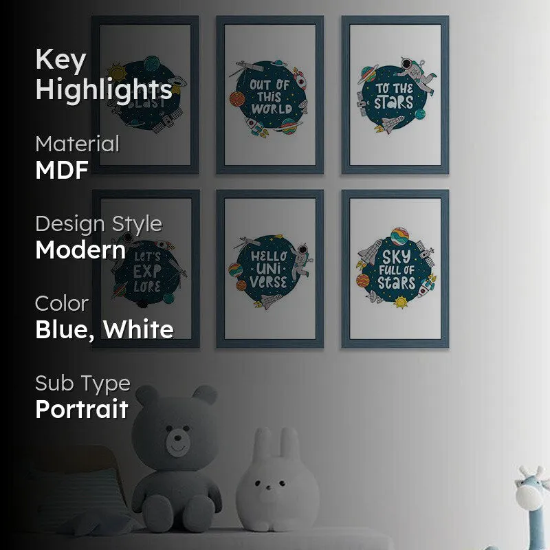 Hello Universe Wall Art - Set Of Three media 2