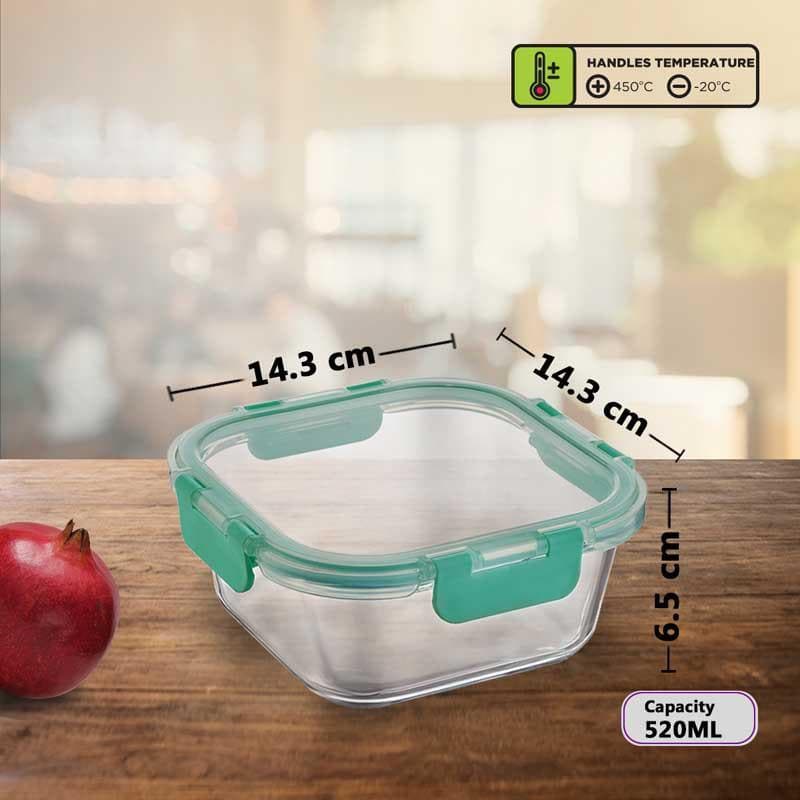 Crusade Square Glass Container - 520 ML media 7
